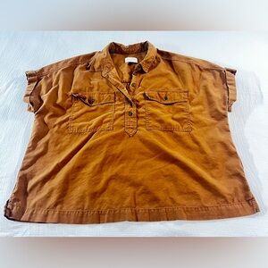 Universal Thread Brown Utility Shirt US XL